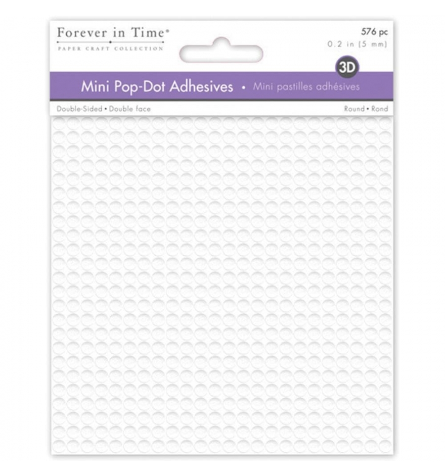 Mini PopDot Adhesives Redondos