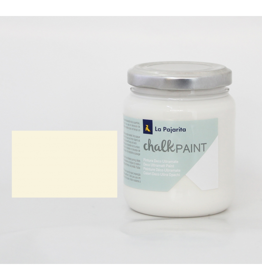 La Pajarita Pintura de tiza Chalk Paint (Sweet cream, 500 ml, Mate