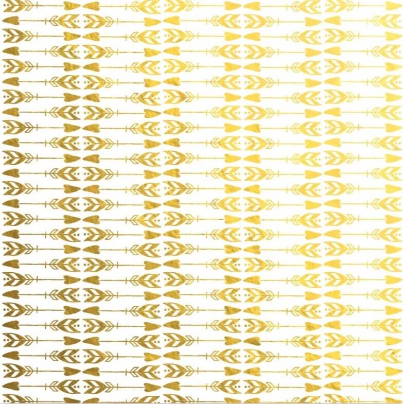 Vellum 8"x8" Gold Foil Shine Bright Define You