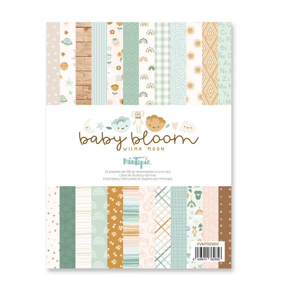 Pad 6"x8" Baby Bloom de Mintopía