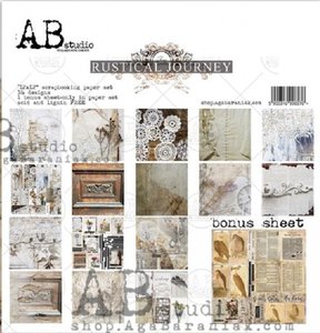 Stack 12x12" AB Studio Rustical Journey