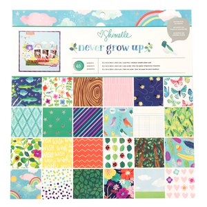 Stack 12"x12" Shimelle Never Grow Up con foil