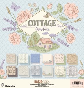 Stack 12"x12" doble cara Cottage de Quim Díaz