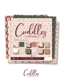 Stack 12&quot;x12&quot; Doble cara Cuddles de Vintage Odyssey
