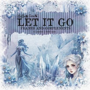 Pad 12x12&quot; Bellaluna Crafts con 12 papeles doble cara Let it Go Frames & Complements