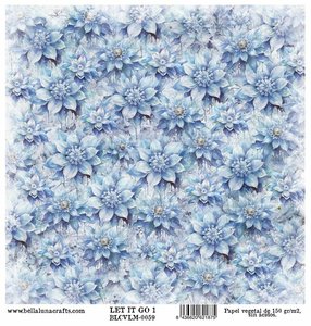 Vellum 12x12&quot; Bellaluna Crafts Let it Go 1