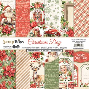Set de papeles Scrap Boys 6x6&quot; Christmas Day