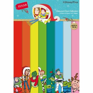 Pad A4 Disney Pixar Toy Story Christmas Coloured Card