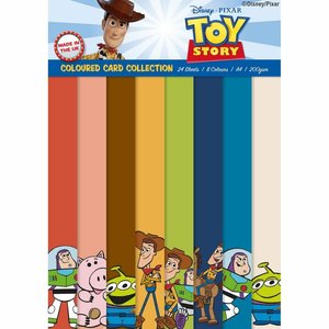 Pad A4 Disney Pixar Toy Story Coloured Card