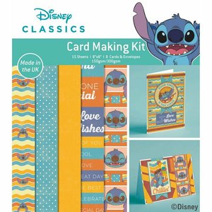 Pad 8x8" De Luxe con tarjetas y sobres Disney Pixar Lilo & Stitch