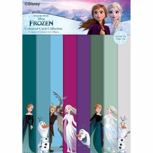 Pad A4 Disney Pixar Frozen Christmas Coloured Card
