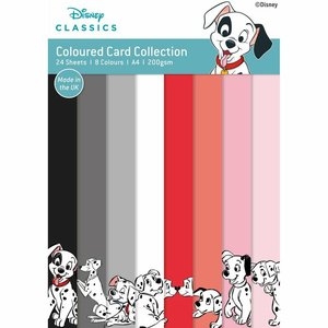 Pad A4 Disney Pixar 101 Dalmatians Coloured Card