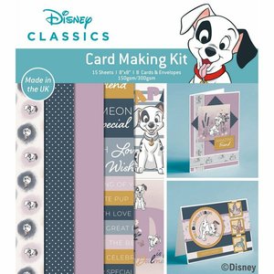Pad 8x8" De Luxe con tarjetas y sobres Disney Pixar 101 Dalmatians