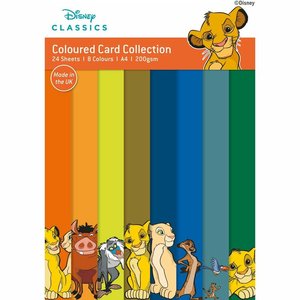 Pad A4 Disney Pixar The Lion King Coloured Card