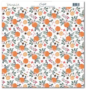 Vellum 12"x12" Cinnamon Stardust de Cocoloko