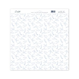 Vellum 12&quot;x12&quot; Bonne Journee Ohlala de Cocoloko