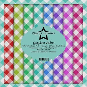 Pad papeles Paper Favourites Gingham Fabric