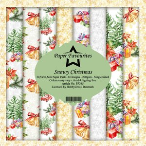 Pad papeles Paper Favourites Snowy Christmas