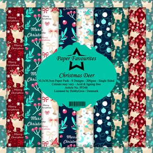 Pad papeles Paper Favourites Christmas Deer