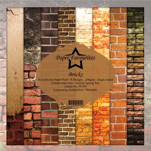 Pad papeles Paper Favourites Bricks