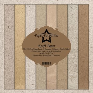 Pad papeles Paper Favourites Kraft Papers