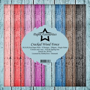 Pad papeles Paper Favourites Cracked Wood Fence