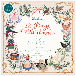 Stack 12&quot;x12&quot; 12 Days of Christmas de Craft Consortium
