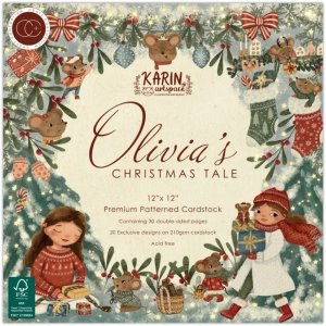 Stack 12&quot;x12&quot; Olivia's Christmas Tale de Craft Consortium