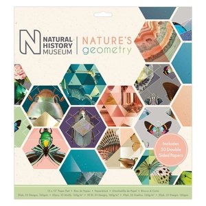 Stack Docrafts 12x12" 50 papeles Nature Geometry