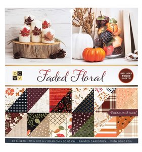Stack Premium 12x12" Faded Floral