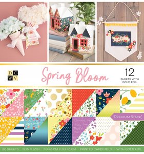 Spring Bloom Paper Stack 12x12"