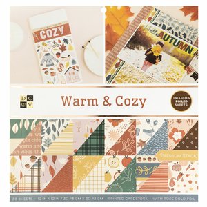Warm and Cozy DCWV Stack Premium 12x12"