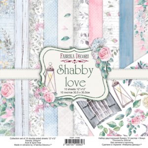 Pad Fabrika Decoru 12x12" Shabby Love