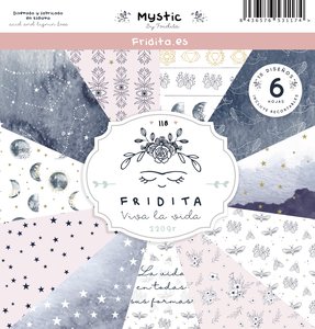 Pad de papeles 12x12" Fridita Mystic