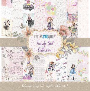 Pad 12x12" Papers For You Trendy Girl