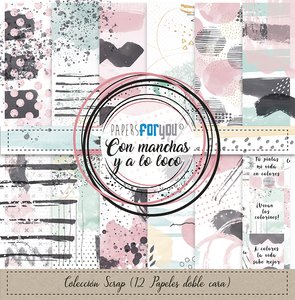 Pad 12x12" Papers For You Con Manchas y a lo Loco