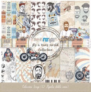 Pad 12x12" Papers For You It´s a Man´s World