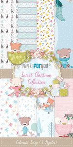 Pad 6x12" Papers For You Sweet Christmas 12 papeles