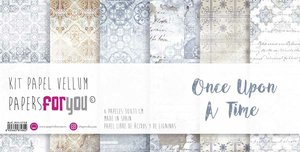 Pad Vellums 12x12" Papers For You Once Upon a Time