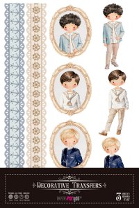 Decorative transfers 20x30 cm PFY Un día para soñar Niño