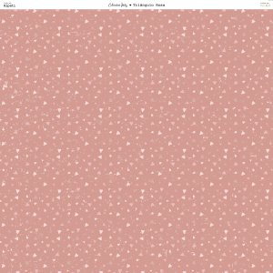 Papel 12x12&quot; Triángulos Rosa colección Inés by Hypati