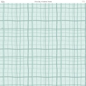 Papel 12x12" Cuadros Verde colección Inés by Hypati
