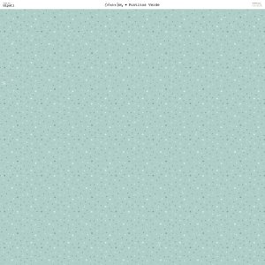 Papel 12x12" Puntitos Verde colección Inés by Hypati