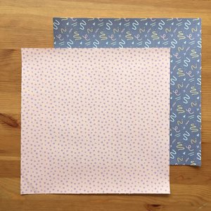 Pack 2 telas encuadernar 12&quot;x12&quot; Punky Retro de Iriri Estudio