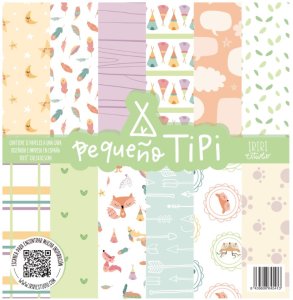 Stack 12&quot;x12&quot; Pequeño Tipi de Iriri Estudio