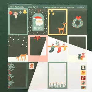 Acetato 12&quot;x12&quot; Tarjetas col. Franela de Iriri Studio