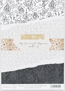 Bloc de papeles A4 My Journal vol 5 de Lora Bailora