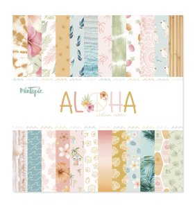 Stack 12&quot;x12&quot; Aloha + recortables REEDICIÓN ESPECIAL