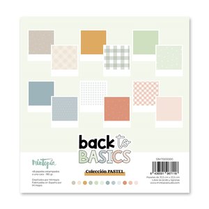 Stack 12"x12" Pastel Back to Basics de Mintopía