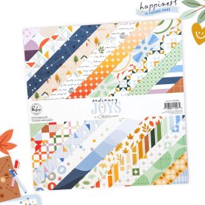 Stack 12&quot;x12&quot; Ordinary Joys de Pinkfresh